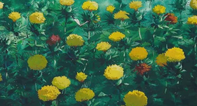 吉卜力治愈系动漫作品《岁月的童话》...
